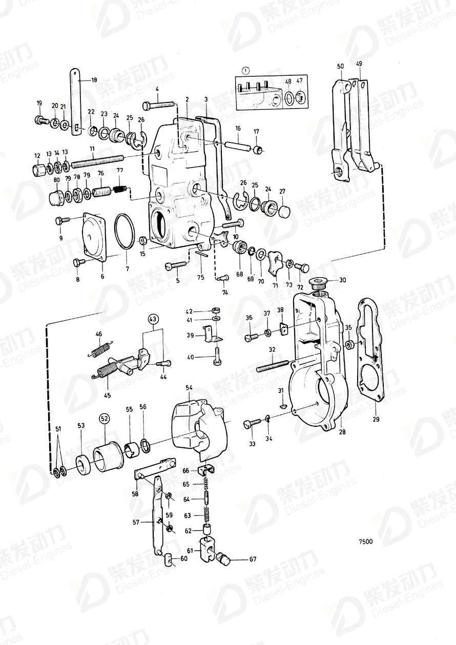 volvo penta Pin 845007 Drawing volvo penta Pin 845007 Drawing